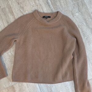 Quince Women's Brown Crew Neck Sweater